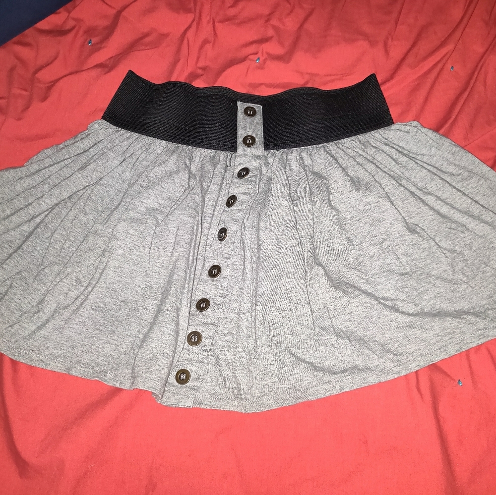 Gray skirt